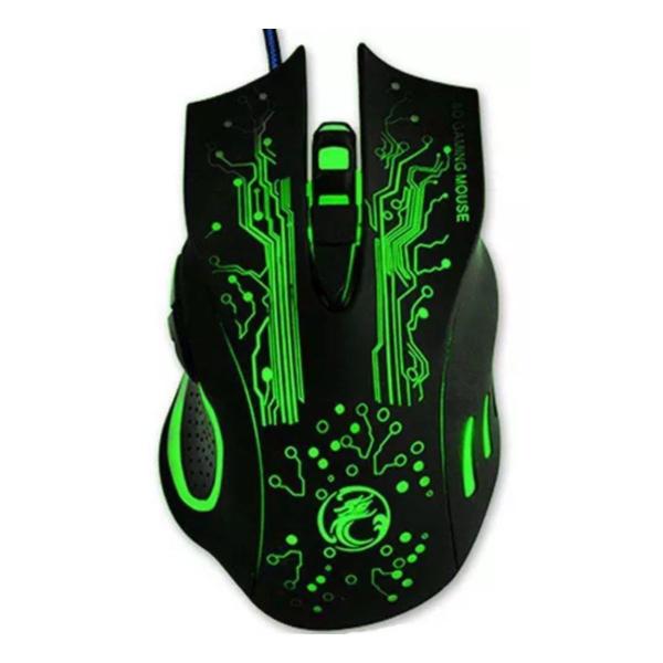 Imagem de Mouse Gamer X9 E-sports Game C/ Led Rgb 2400dpi Imice