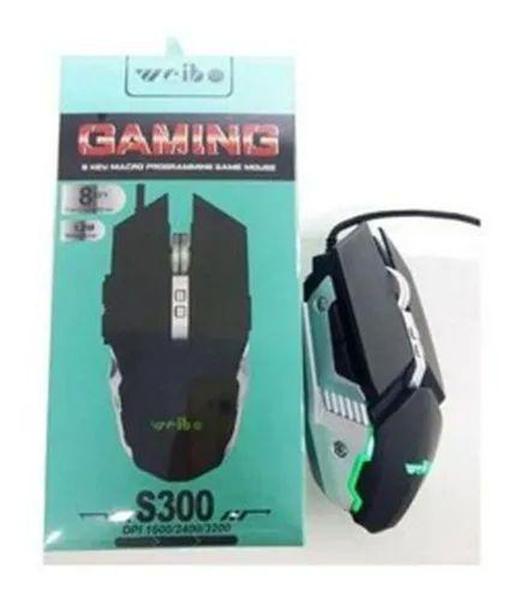 Imagem de Mouse Gaming Gamer 8 Botoes S300 Preto. - Weibo