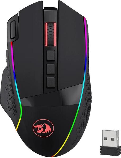 Imagem de Mouse Gaming Redragon Enlightment M991-RGB (Sem Fio) - Preto