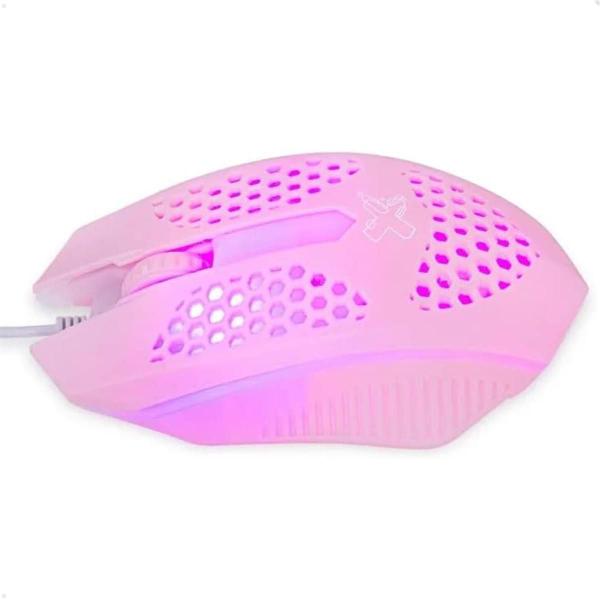 Imagem de Mouse Geek Pro Series Rosa Maxprint