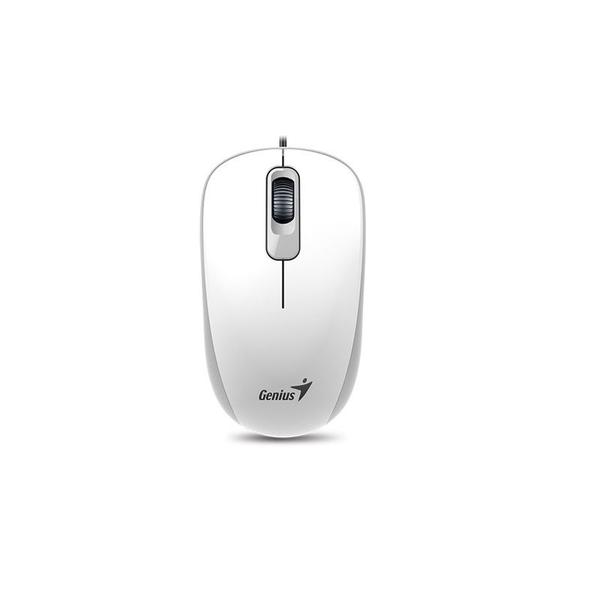 Imagem de Mouse Genius DX-110 C/Fio Branco - 31010116102