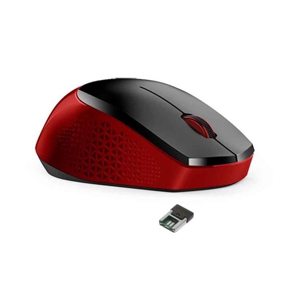 Imagem de Mouse Genius Sem Fio Vermelho/Preto