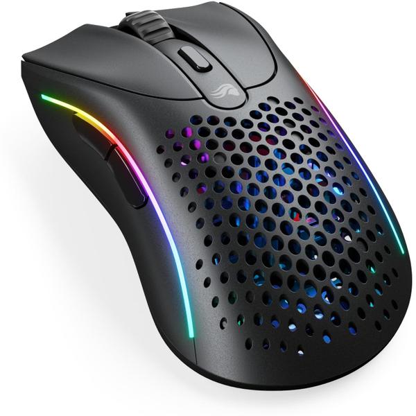 Imagem de Mouse GLORIOUS Gaming, modelo D 2, ergonômico, sem fio, 66g, preto