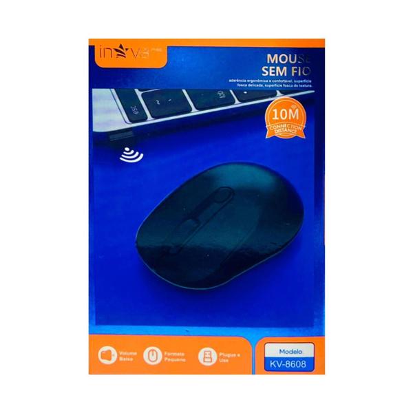 Imagem de Mouse Inova Bluetooth Sem Fio Conexão Até 10 Metros