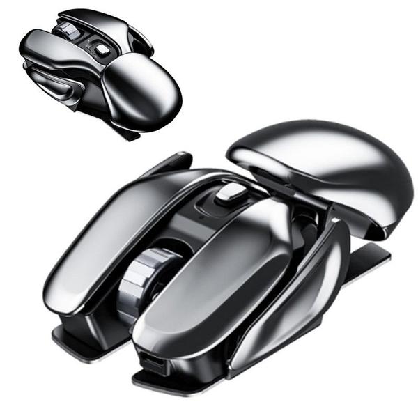 Imagem de Mouse Inox Usb Sem Fio - 2.4ghz - 1600 Dpi