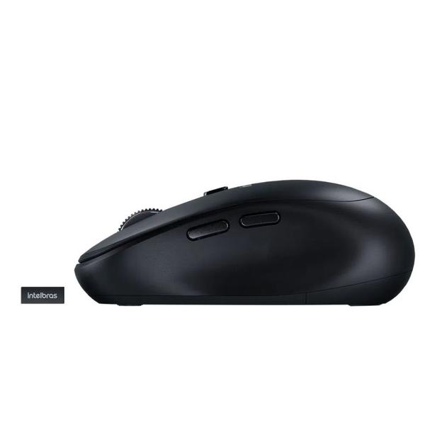 Imagem de Mouse Intelbras MSI200 sem Fio - 4290024  Preto  Bivolt