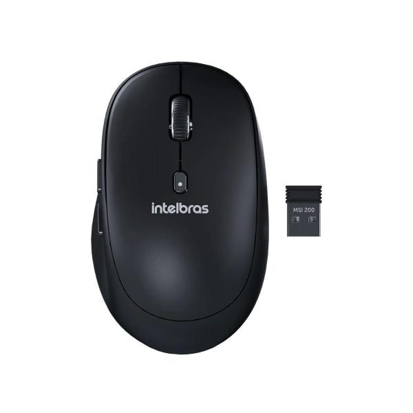 Imagem de Mouse Intelbras Msi200 Sem Fio Preto