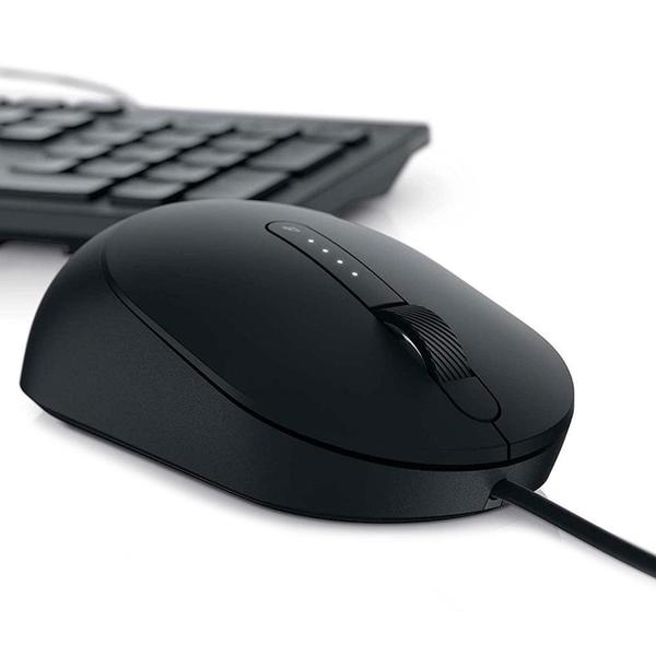 Imagem de Mouse Laser Dell, 3200 DPI, 4 Botões, Preto - MS3220