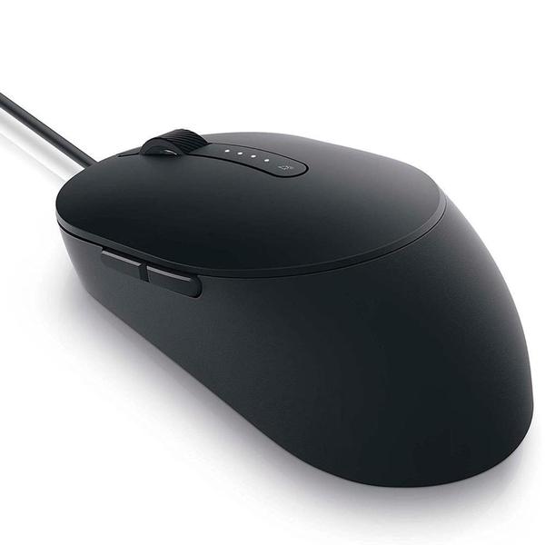 Imagem de Mouse Laser Dell, 3200 DPI, 4 Botões, Preto - MS3220