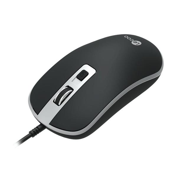 Imagem de Mouse Lenovo Lecoo MS104 USB 2000DPI Preto