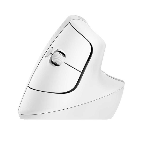 Imagem de Mouse Logitech Ergonomico Vertical Lift Sem Fio Off White 910-006469