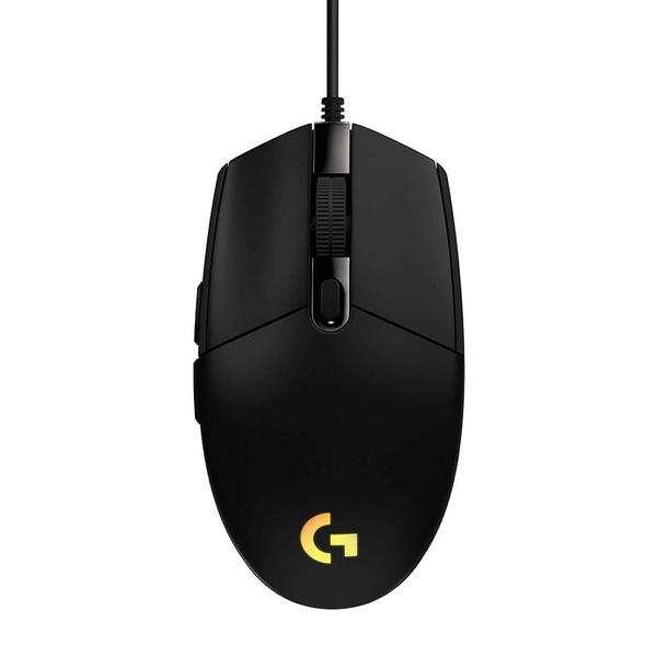 Imagem de Mouse Logitech G203 Lightsync RGB Gamer USB - Preto