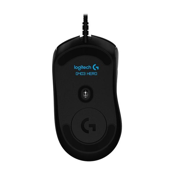 Mouse Logitech G403 Hero RGB Gamer - Preto Imagem de Mouse Logitech G403 Hero RGB Gamer - Preto