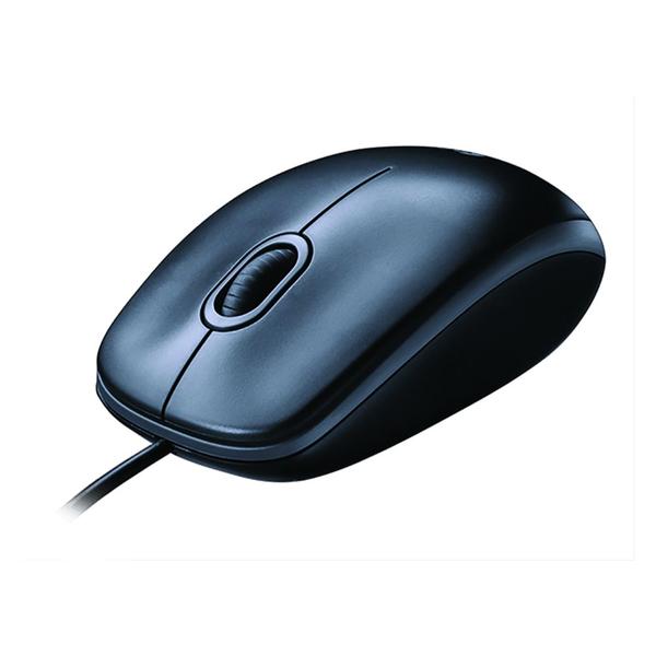 Imagem de Mouse Logitech M100 USB Cinza e Preto