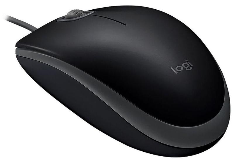 Imagem de Mouse Logitech M110 Silent (910-006756) com Fio Preto