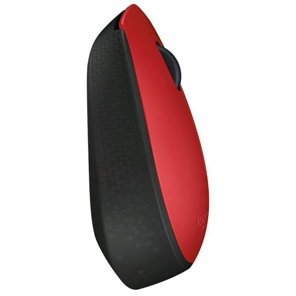 Imagem de Mouse Logitech M170 - Sem Fio - 1000 Dpi - 3 Botoes - Vermelho