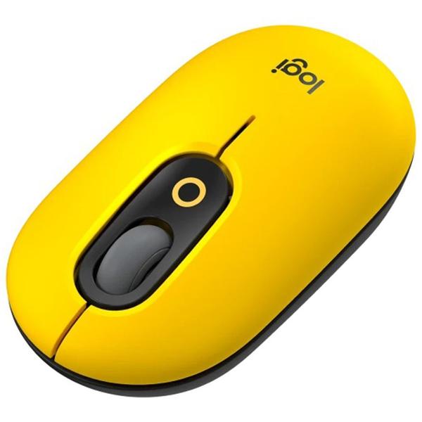 Imagem de Mouse Logitech Pop - Blast Yellow (910-006549)