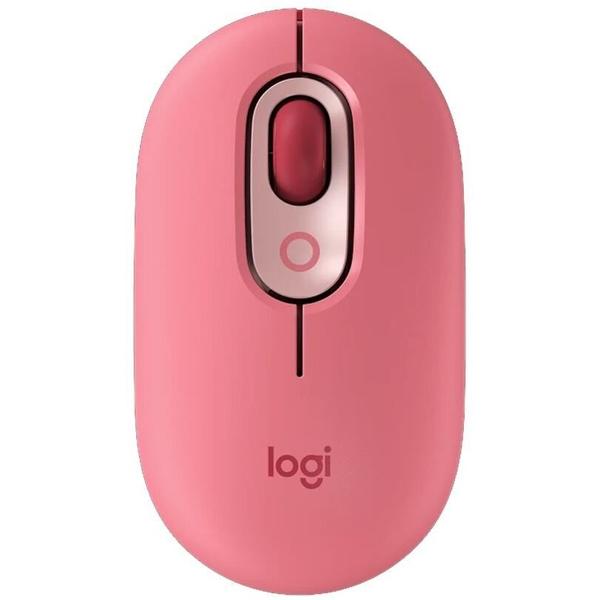 Mouse Logitech Pop Emoji Wireless 4000DPI - Rosa Imagem de Mouse Logitech Pop Emoji Wireless 4000DPI - Rosa