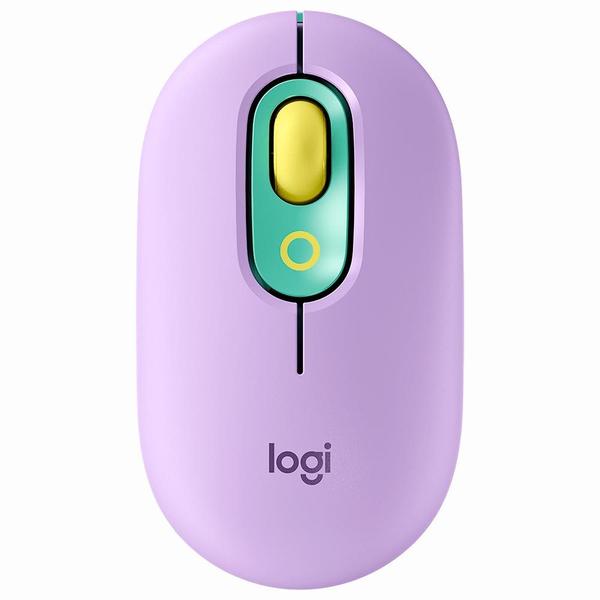 Imagem de Mouse Logitech Pop Mouse - Sem Fio - 4000 Dpi - 4 Botoes - Daydream