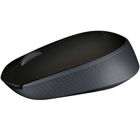 Imagem de Mouse Logitech Wireless M170 Preto/Cinza Blister