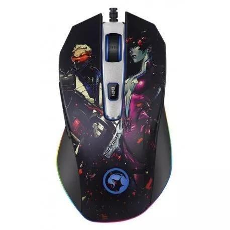 Imagem de Mouse Marvo Scorpion G914 USB RGB Preto