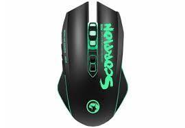 Imagem de Mouse Marvo Scorpion M506GN USB Preto/Verde