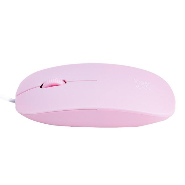 Imagem de Mouse Maxprint Surface, 1200DPI, 3 Botões, USB, Rosa