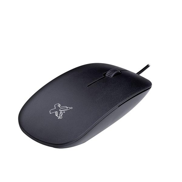 Imagem de Mouse Maxprint Surface C Fio USB 1200DPI Preto - 60000144