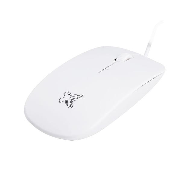 Imagem de Mouse Maxprint Surface Com Fio USB 1200DPI Branco - 60000135