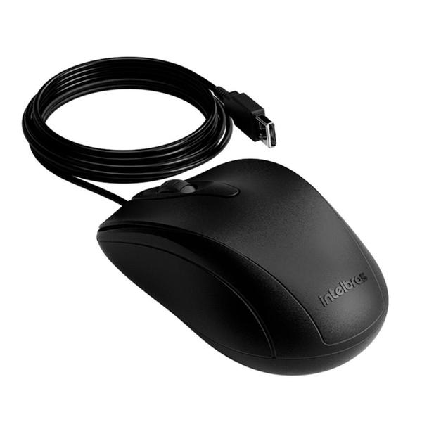 Imagem de Mouse MCI10 c/ Fio Preto - INTELBRAS