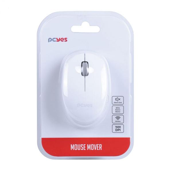 Imagem de Mouse mover white sem fio silent click 1600 dpi pmmwscw- branco