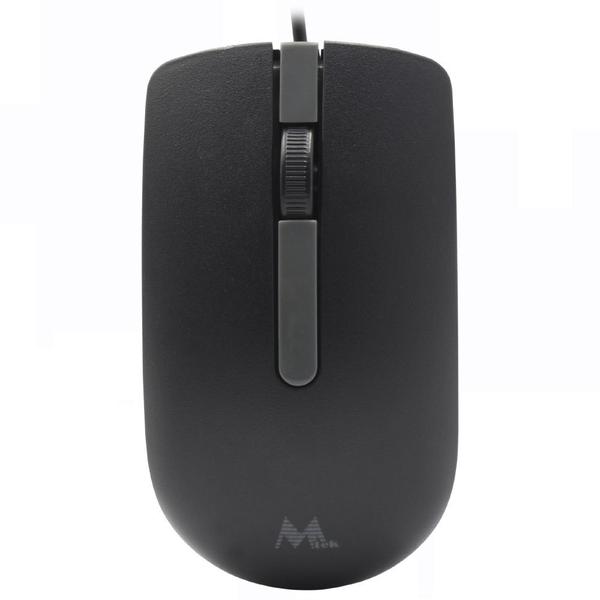 Imagem de Mouse Mtek MS-307 USB - Preto/Prata