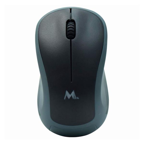 Imagem de Mouse Mtek Wireless 2.4G / 1200DPI / Nano USB - Preto / Cinza (MW-3W305)