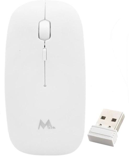 Imagem de Mouse Mtek Wireless MW-4W350 - Branco