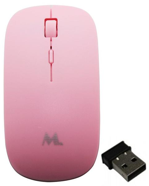 Imagem de Mouse Mtek Wireless PMF423 - Rosa