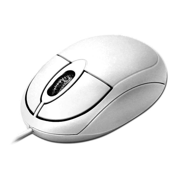 Imagem de Mouse Multilaser Classic Box Óptico Branco- MO302