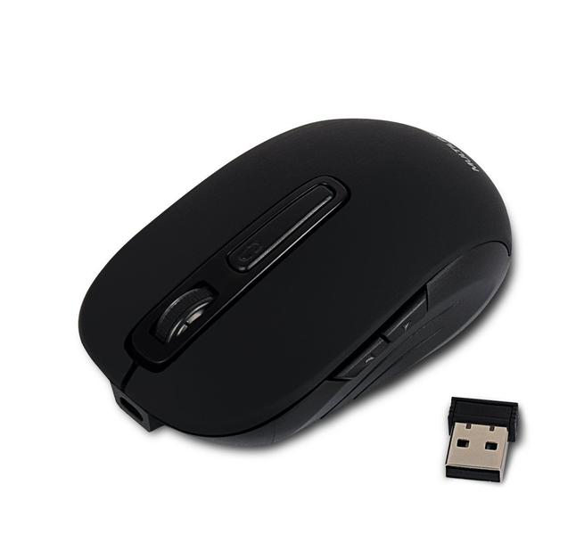 Imagem de Mouse Multilaser Litio MO277, Sem fio, Preto