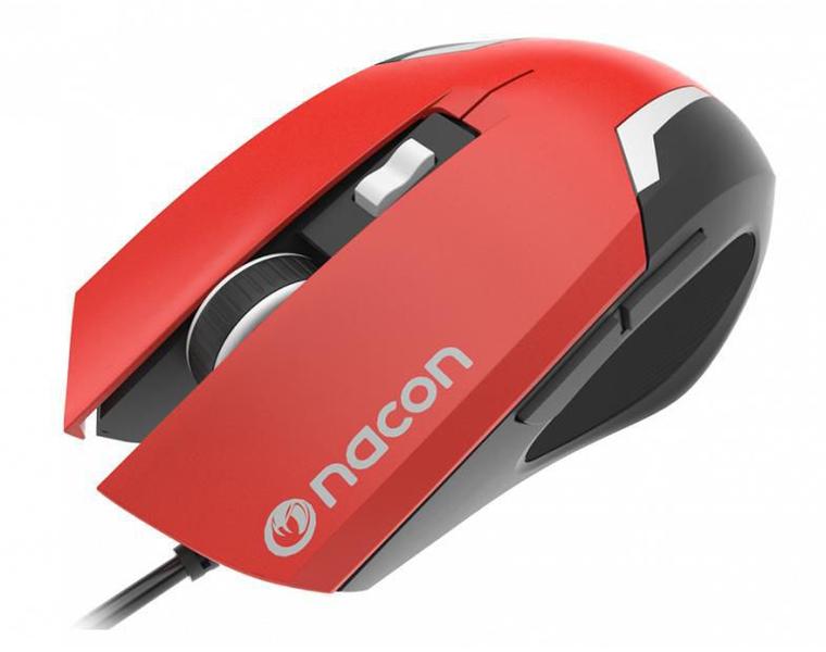 Imagem de Mouse Nacon Wired Gaming Mouse Gm-105Red Optical Sensor