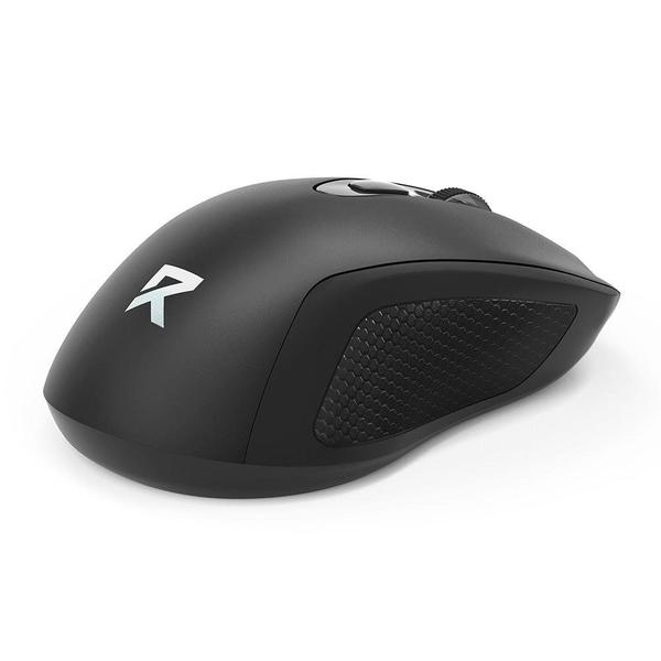 Imagem de Mouse Office Sem Fio Redragon, 4000DPI, Ambidestro, Wireless, Preto - BM-4054