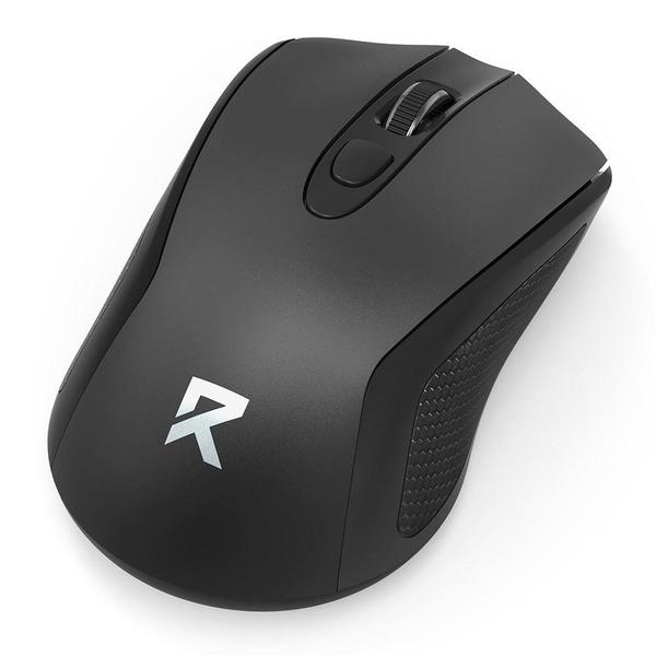 Imagem de Mouse Office Sem Fio Redragon, 4000DPI, Ambidestro, Wireless, Preto - BM-4054