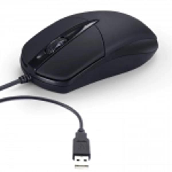 Imagem de Mouse Óptico 3 Botões USB 3.0 1600dpi/2.4GHz Preto WB018