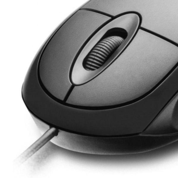 Imagem de Mouse Óptico Com Fio Usb 2.0 Pc Notebook Escritório MO312 Multilaser