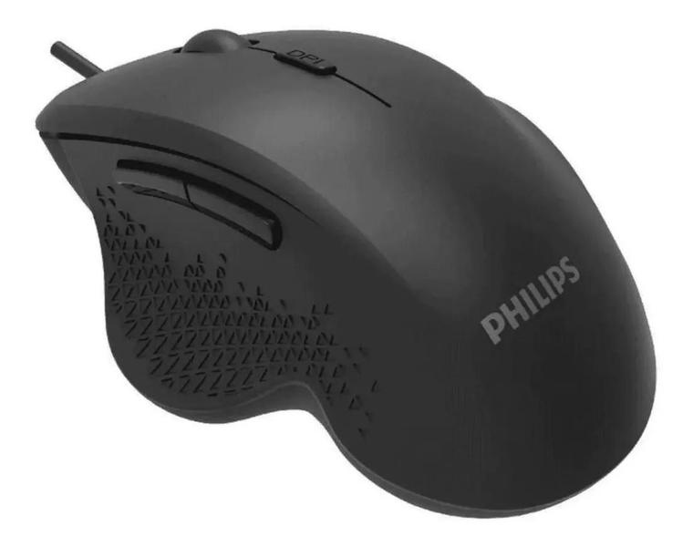 Imagem de Mouse Óptico Com Fio Usb/ 6 Botões  Philips M444