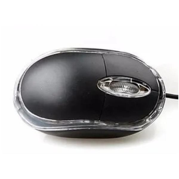 Imagem de Mouse óptico com led cabo USB2.0