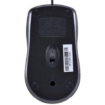 Imagem de Mouse Optico Corporativo 1000dpi Usb 1.8m Preto - 28438