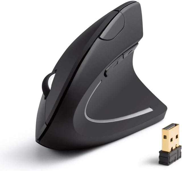 Imagem de Mouse Óptico Ergonômico Vertical Sem Fio Anker 2.4G 1600DPI