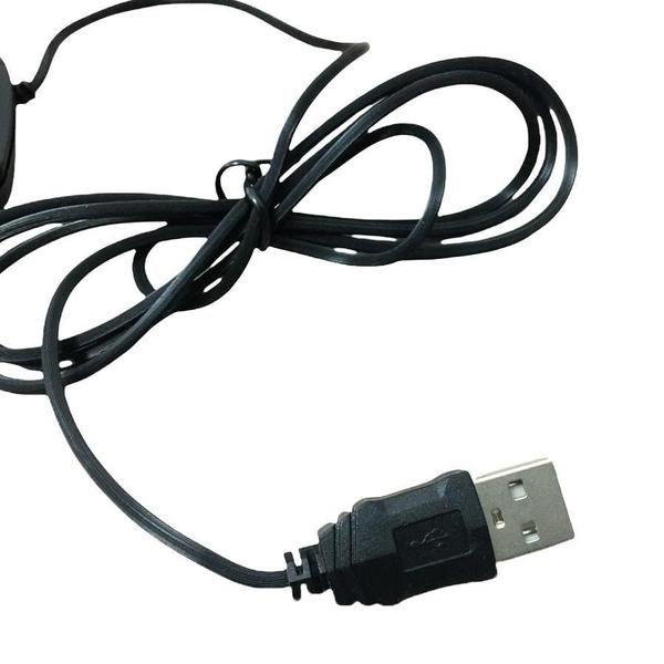 Imagem de Mouse Óptico Fio Usb 1000Dpi 3 Botões Kp-Mu009 Preto Knup