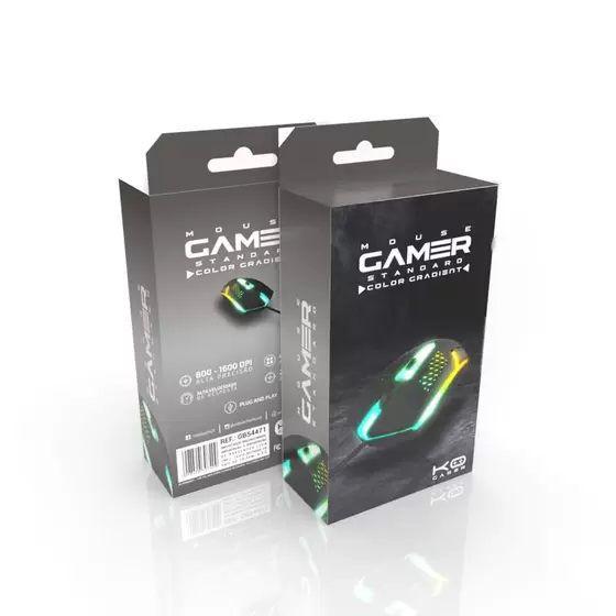 Mouse Optico Gamer C/ Fio USB - MBtech (GB54471) - Milenio Brasil Imagem de Mouse Optico Gamer C/ Fio USB - MBtech (GB54471)
