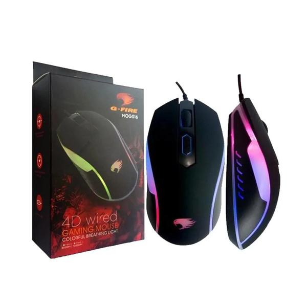 Imagem de Mouse Optico Gamer Led Color 800/1200 Dpi Mog016 G-fire