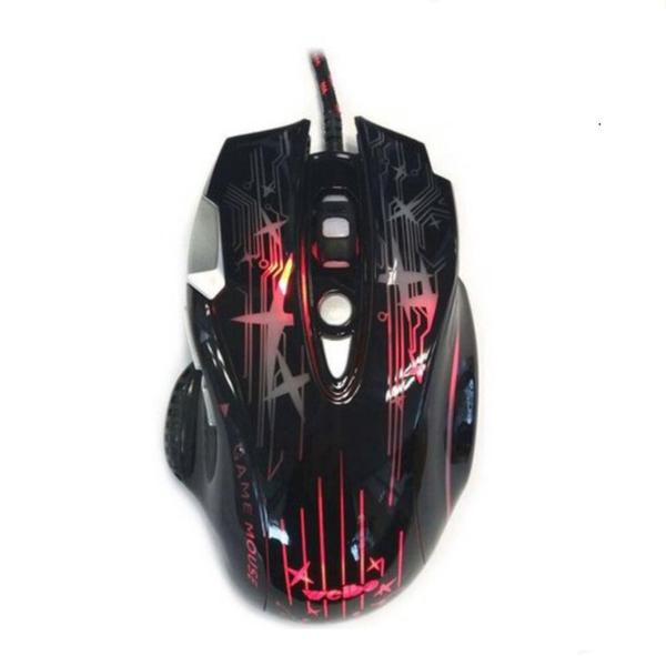 Imagem de Mouse Óptico Gamer Weibo WB-919  RGB 1.8M - Weibo Profissional